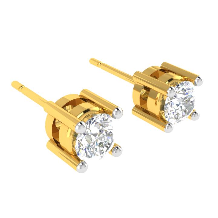 Oorbellen - Geel Goud