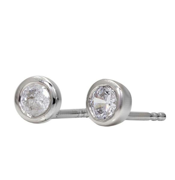 Oorbellen - Wit Goud