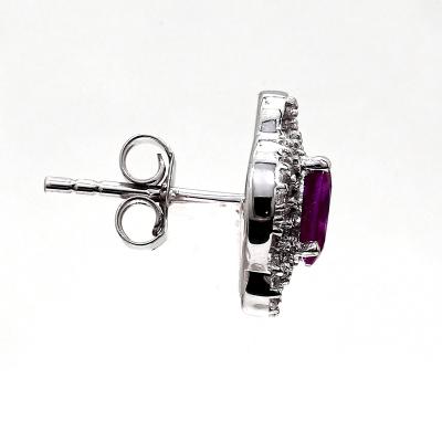 Oorbellen - Wit Goud