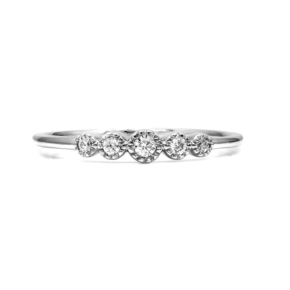 Ring - Wit Goud