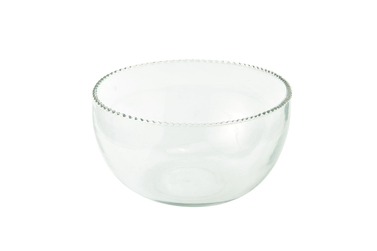 Ruffle Glass Bowl, Small