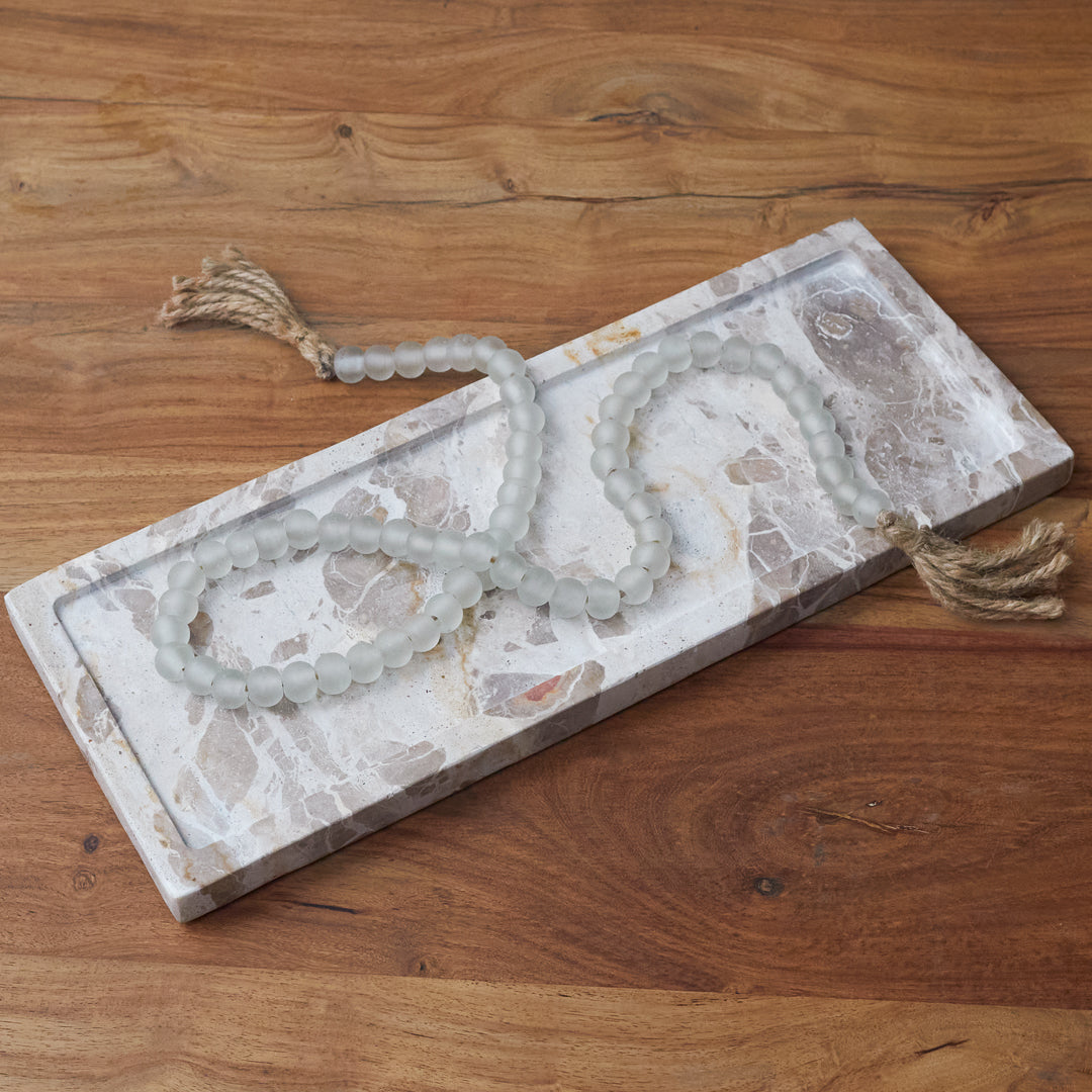 Ataca Marble Rectangular Tray