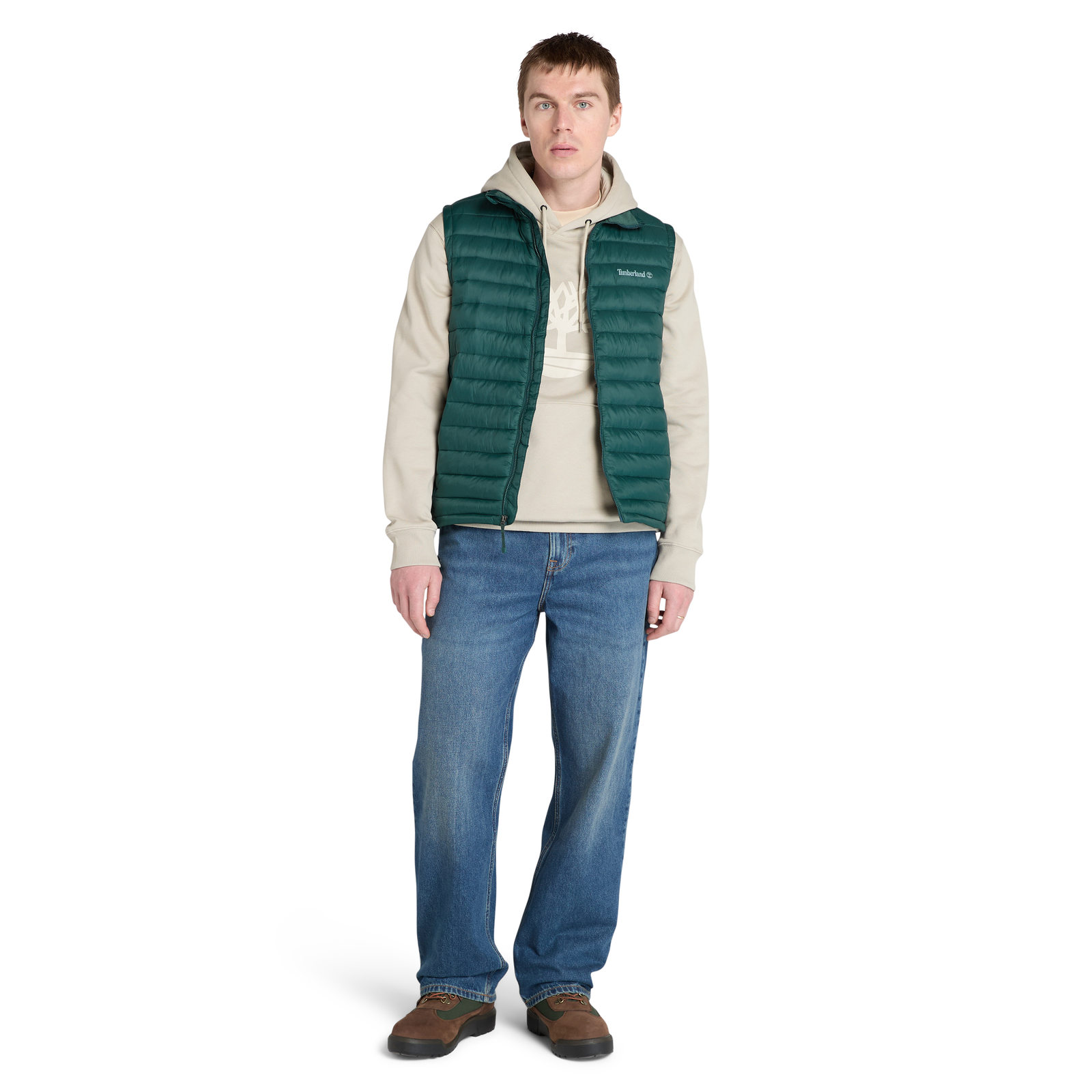 AXIS PEAK Durable Water Repellent Vest GREEN GABLES