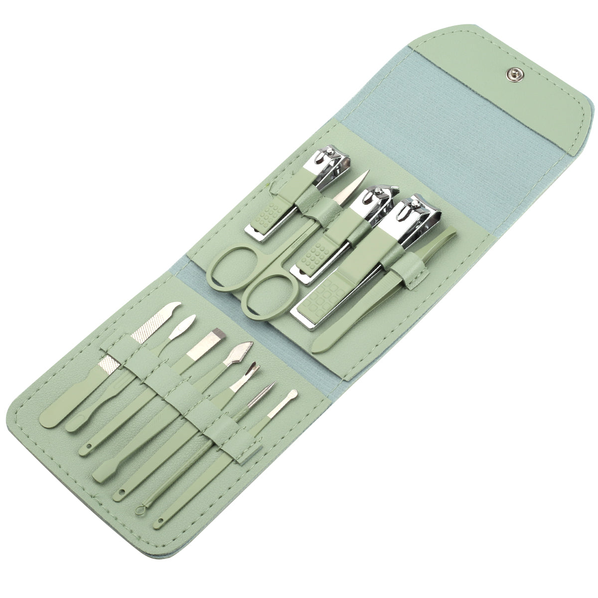 Set Coupe Ongles 12 Pieces - Vert