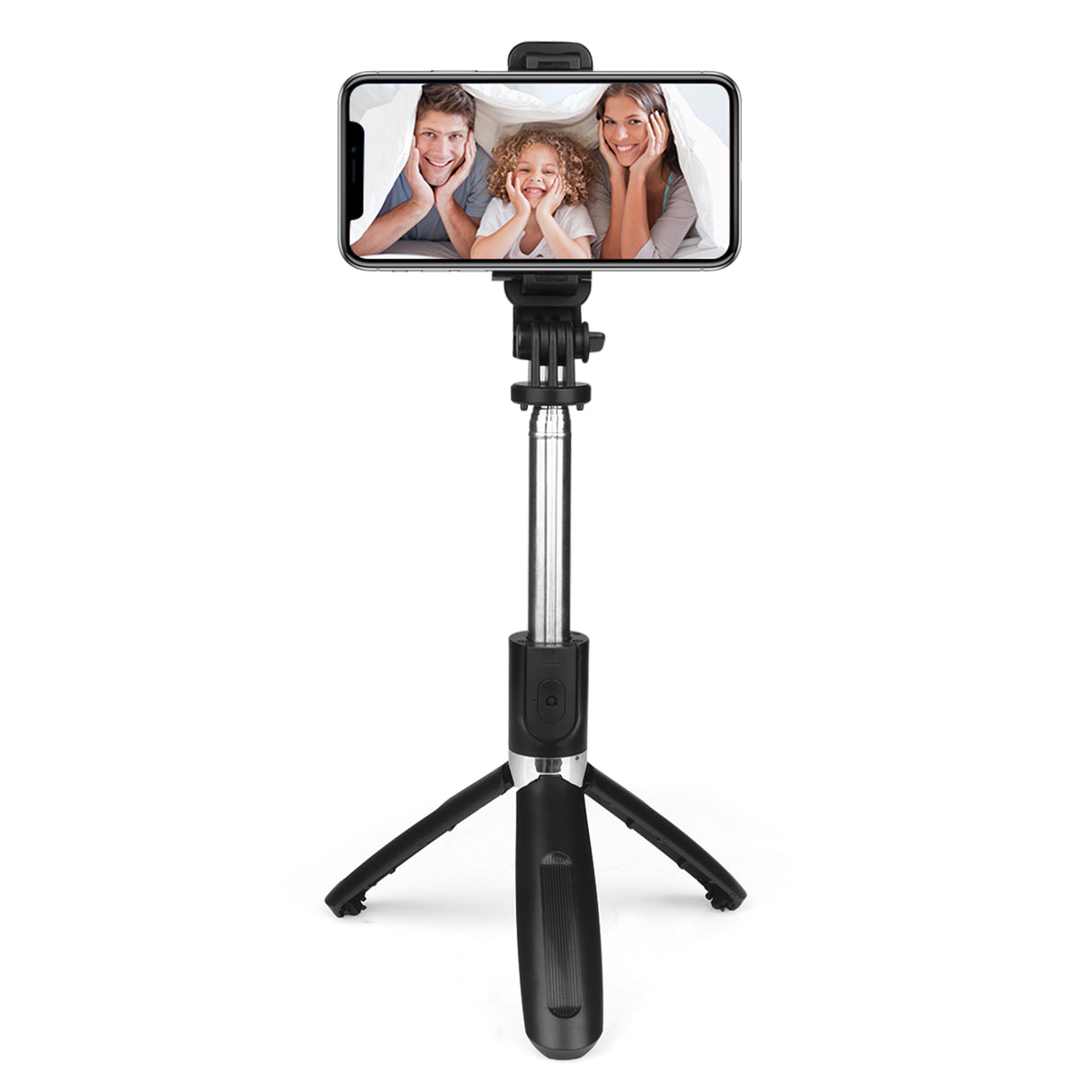 Ondersteuning En Selfiestick - Zwart