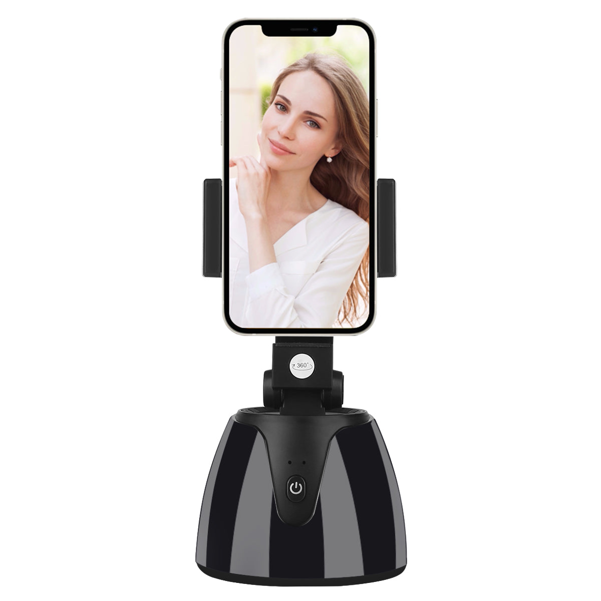 Ondersteun Telefoon Intelligente Rotatie 360° - Zwart
