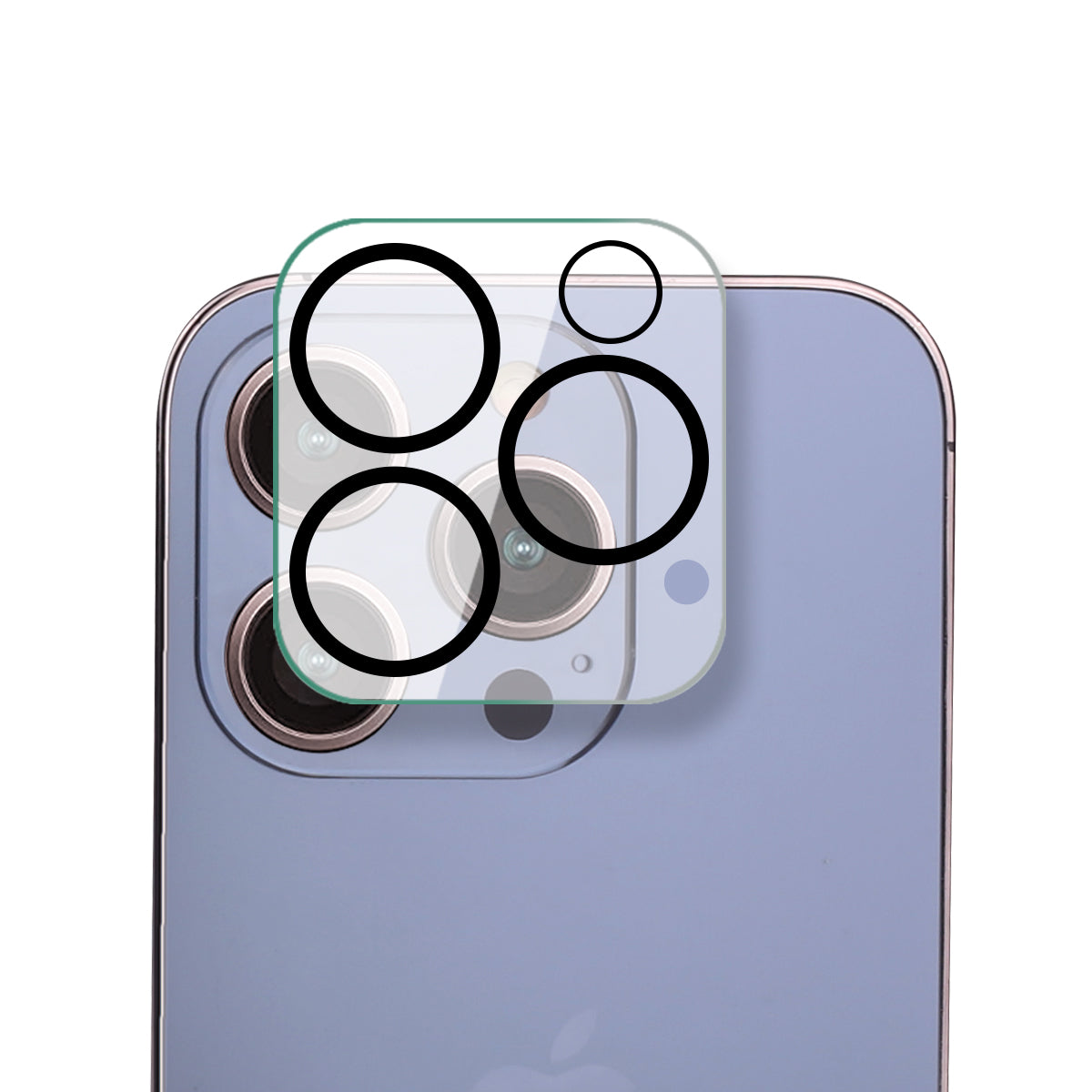 Lensbeschermer Voor Iphone 14 Pro - Zwart
