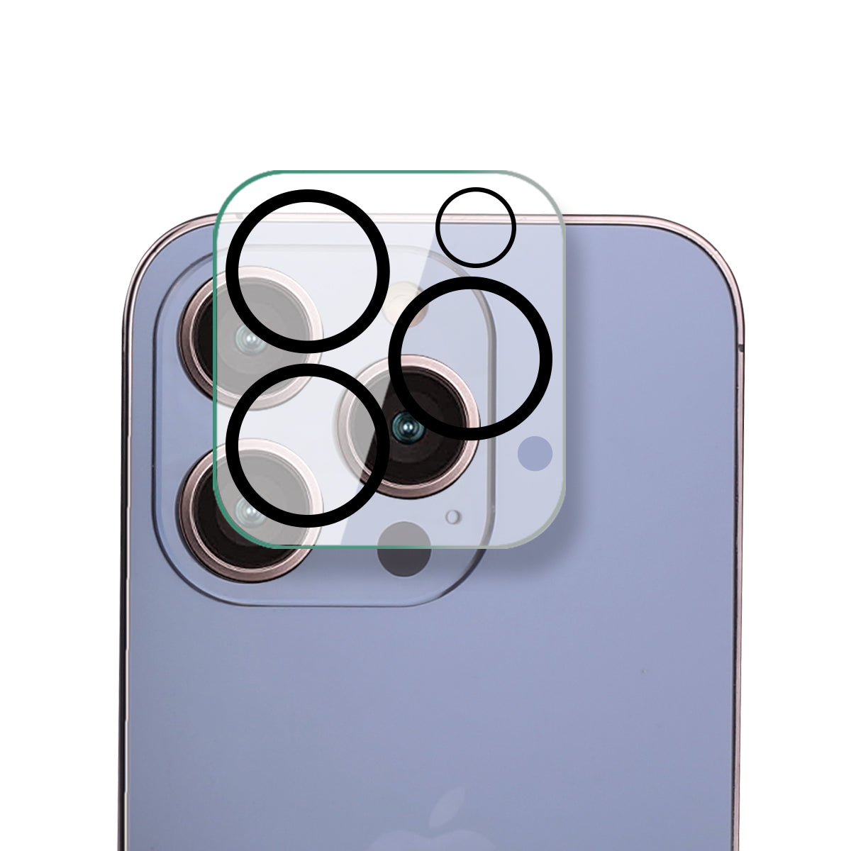 Lensbeschermer Voor Iphone 14 Pro Max - Zwart