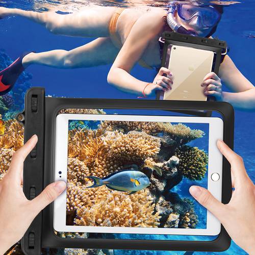Waterdichte Bescherming Ipad/Ipad Mini - Zwart