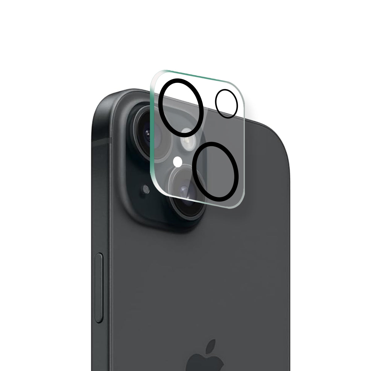Objectiefbeschermer Voor Iphone 15 - Transparant