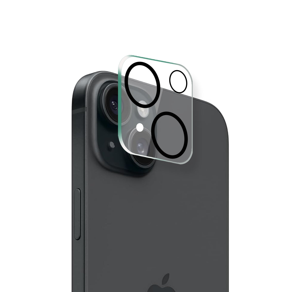 Objectiefbeschermer Voor Iphone 15 Plus - Transparant