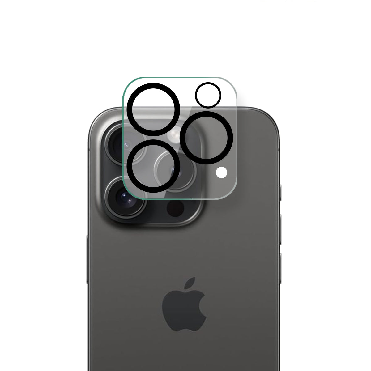 Objectiefbeschermer Voor Iphone 15 Pro - Transparant