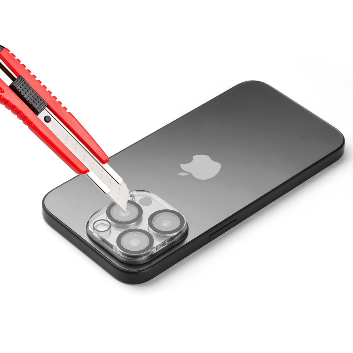 Objectiefbeschermer Voor Iphone 15 Pro - Transparant