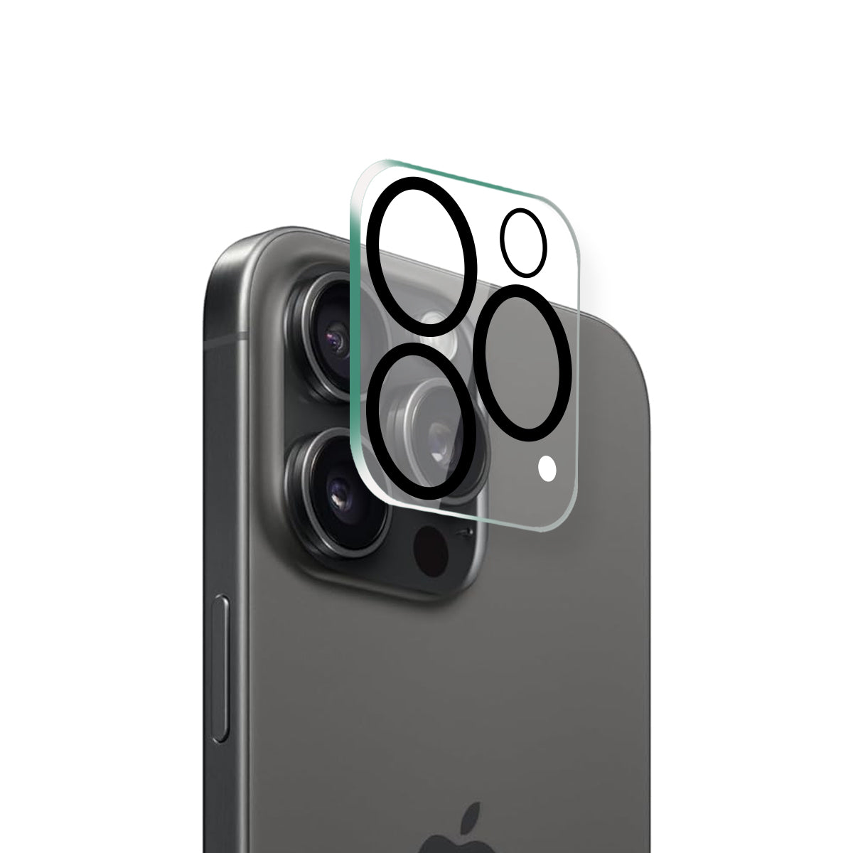 Lensbeschermer Voor Iphone 15 Pro Max - Transparant