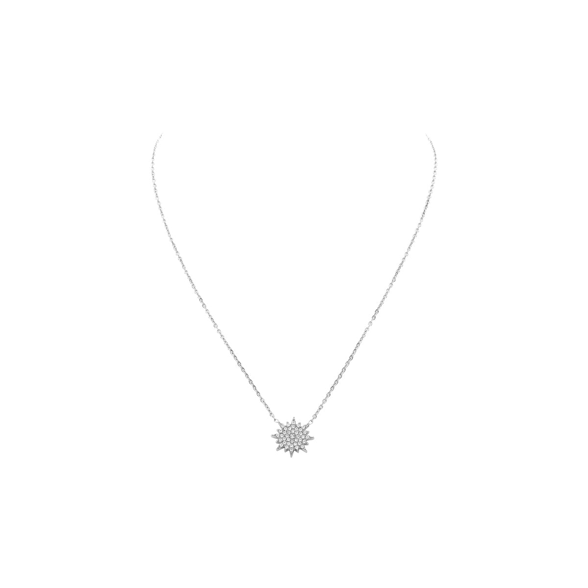 Halsketting - Afke Zilverkleurig