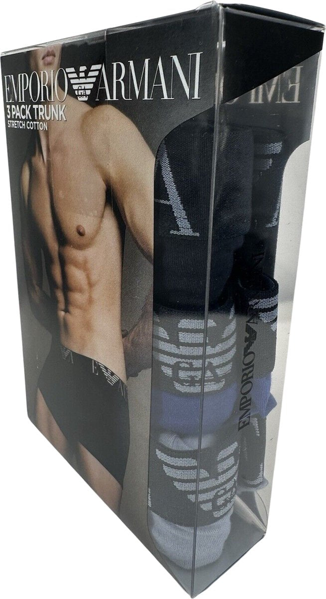 Emporio Armani - Boxershort - Bleu - 3Pack