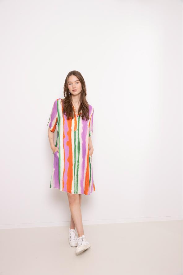 Jurk - Afai- Stripes-Mc
