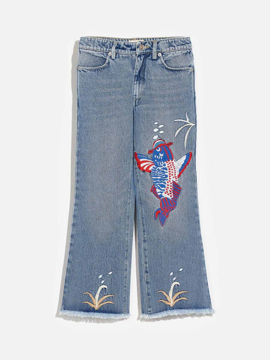 Jeans - Carlene - Md Blue Stone