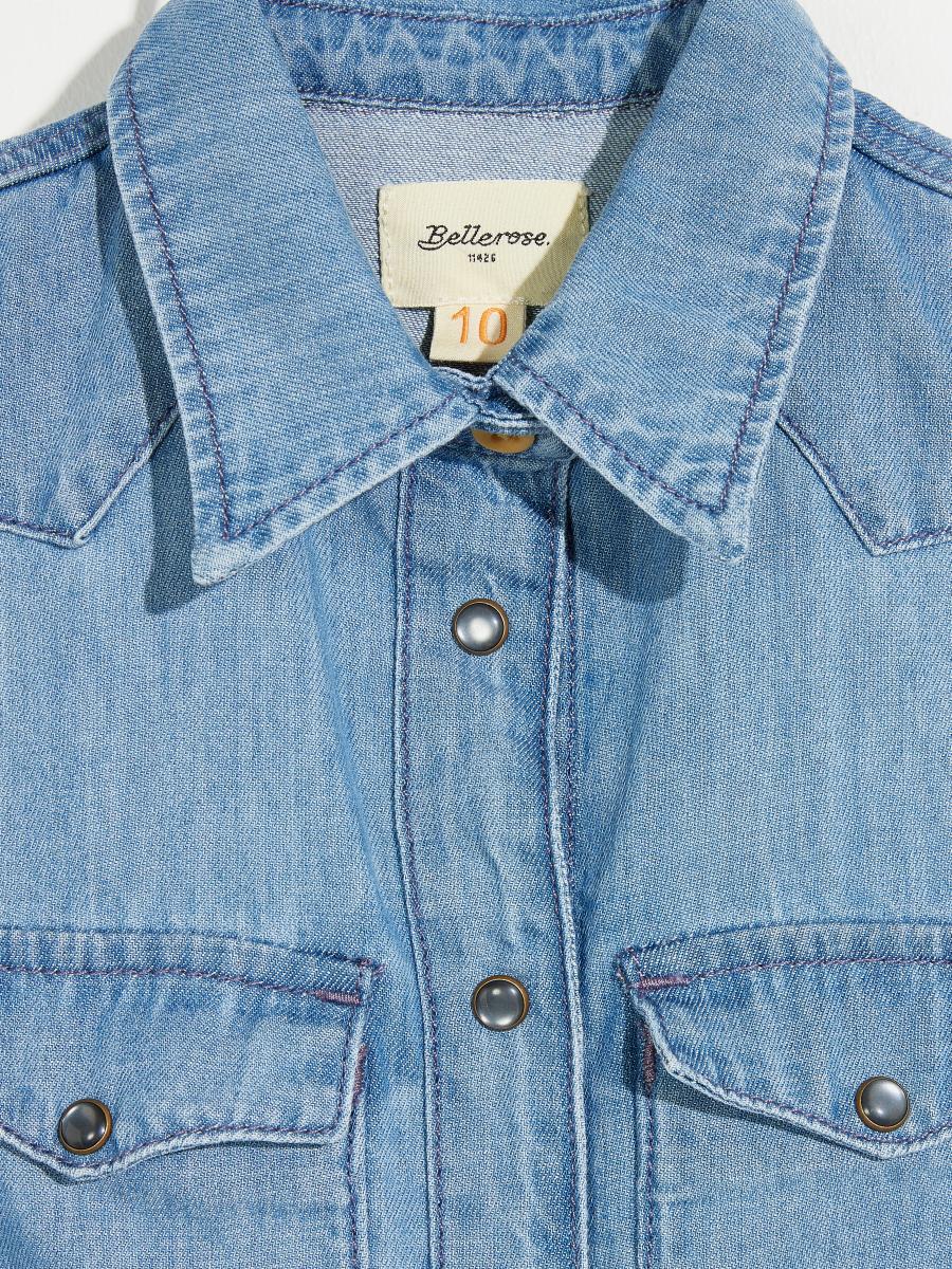Chemise - Patent - Md Blue Bleach