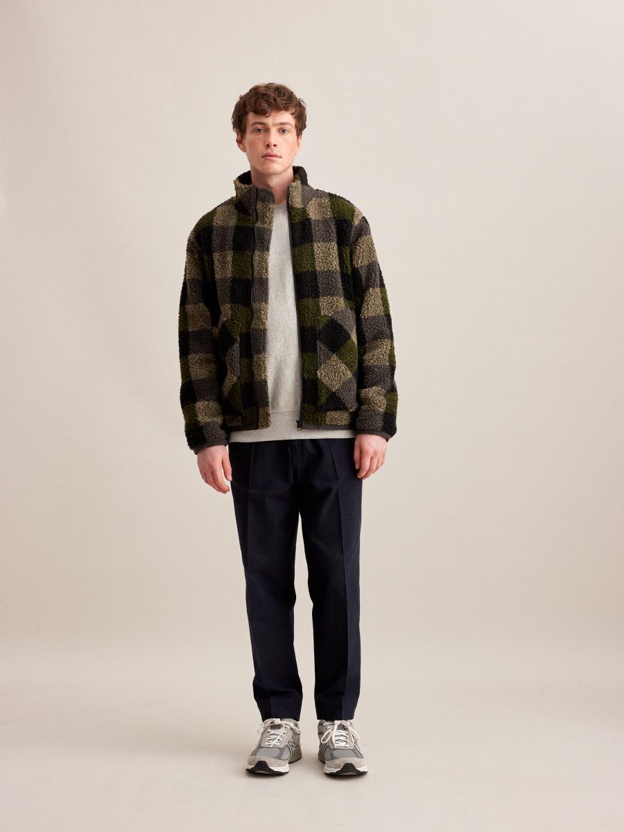 Man - Sweatshirt - Alan - Check A - W