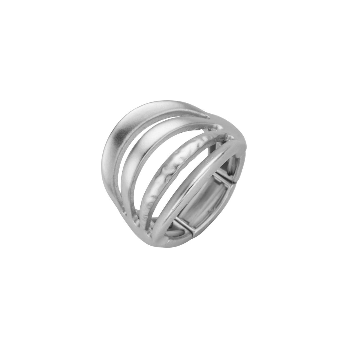 Ring - Bri4 Ring Zilverkleurig Mat