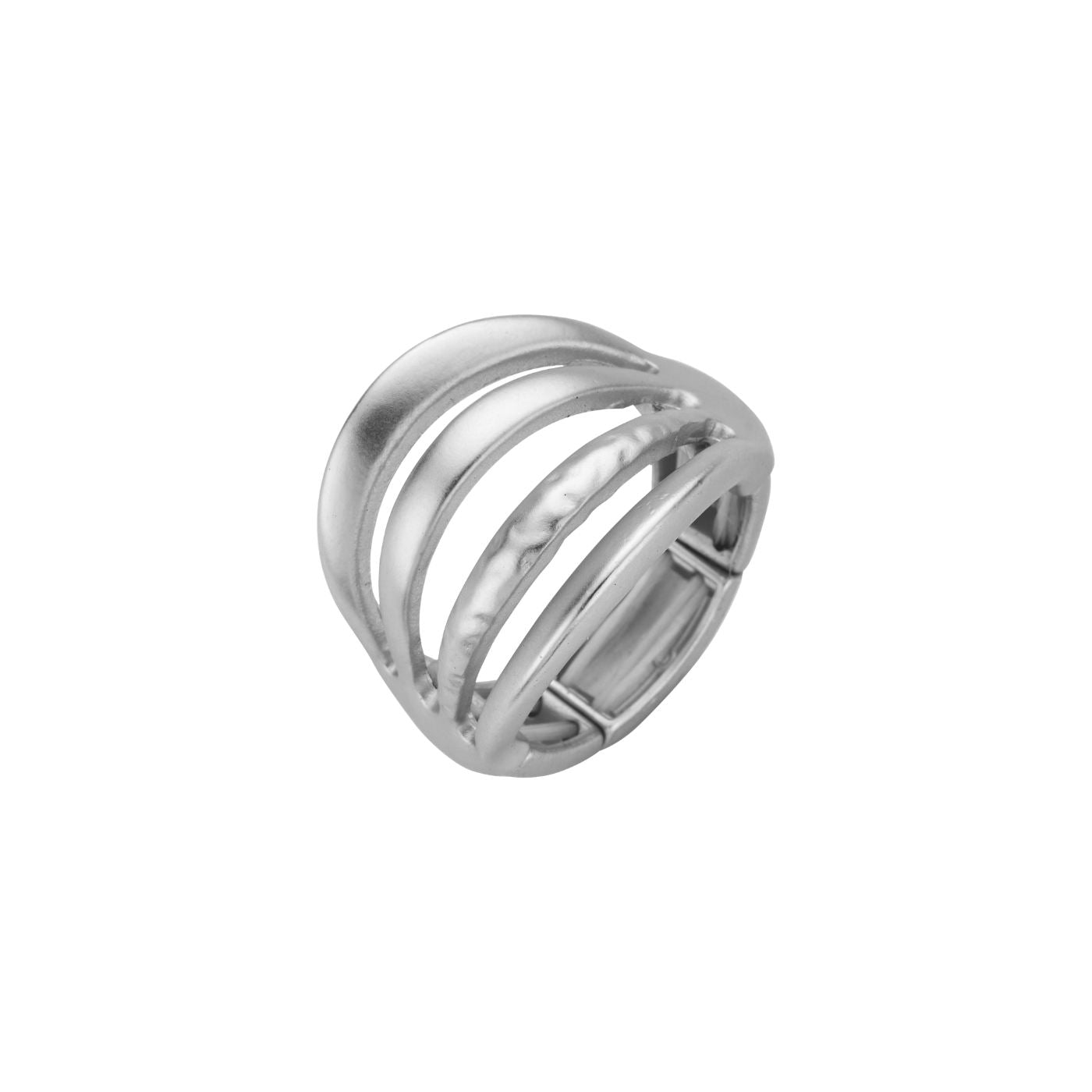 Ring - Bri4 Ring Zilverkleurig Mat
