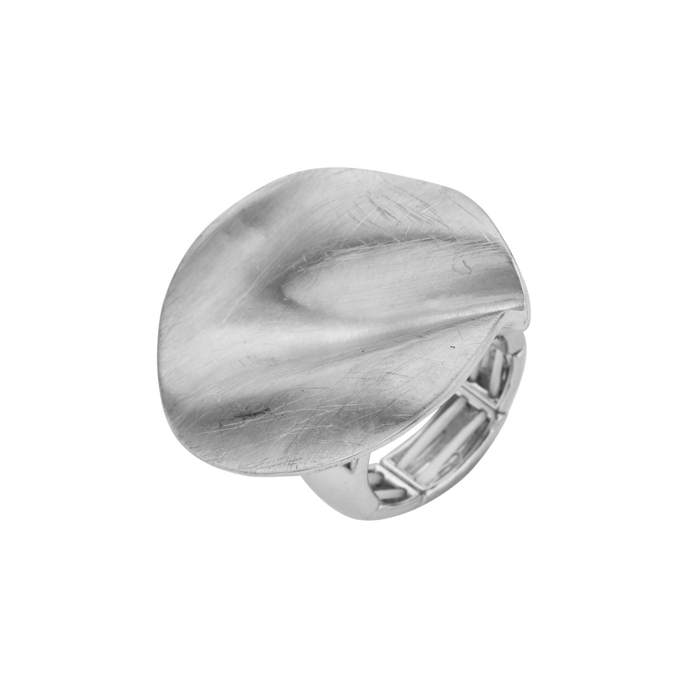 Bague - Bri5 Ring Zilverkleurig Mat