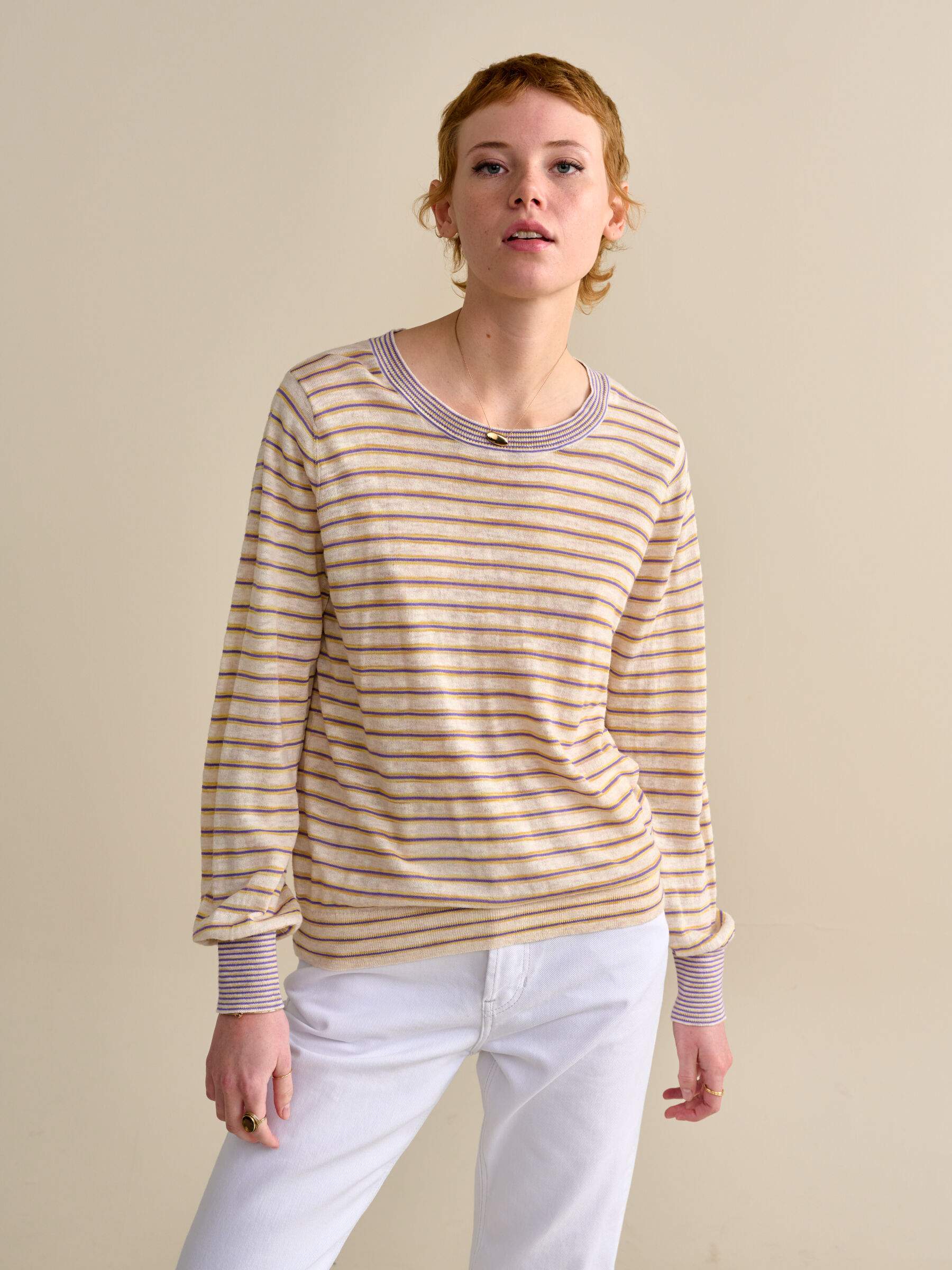 Knitwear - Gopsy31 K1019S - Stripe C - W