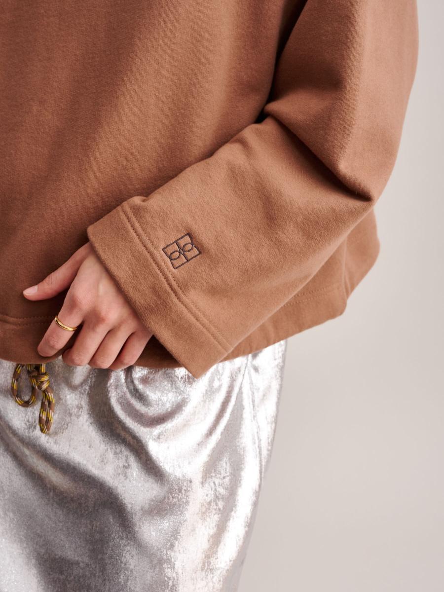 Vrouw - Sweatshirt - Cate - Praline - W