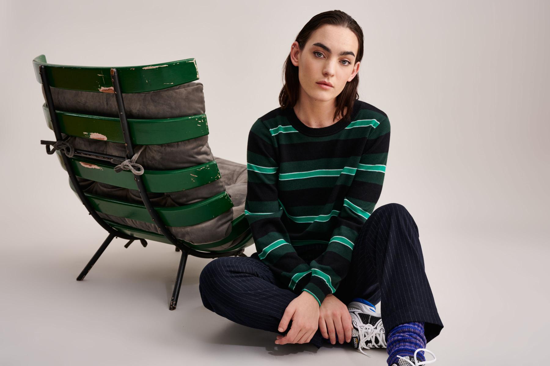 Vrouw - Knitwear - Gopsy32 - Stripe A - W