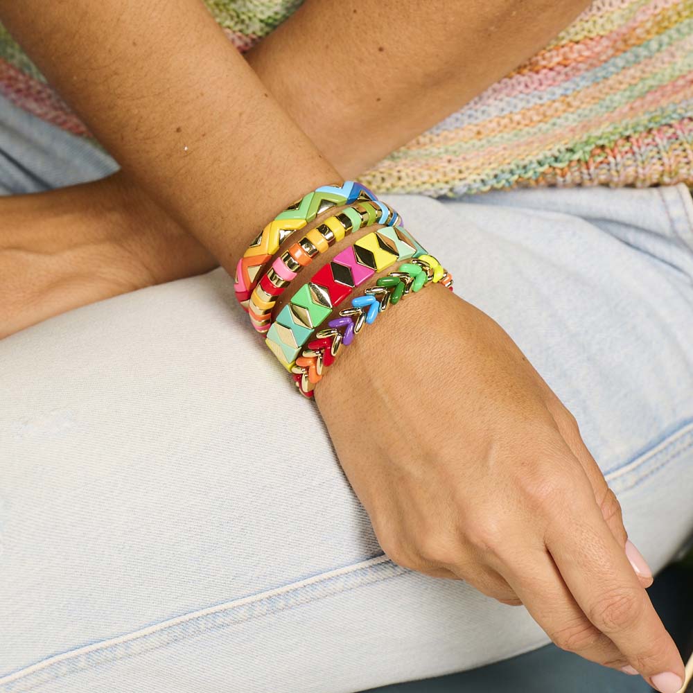 Bracelet - Cab 35 Multicolore