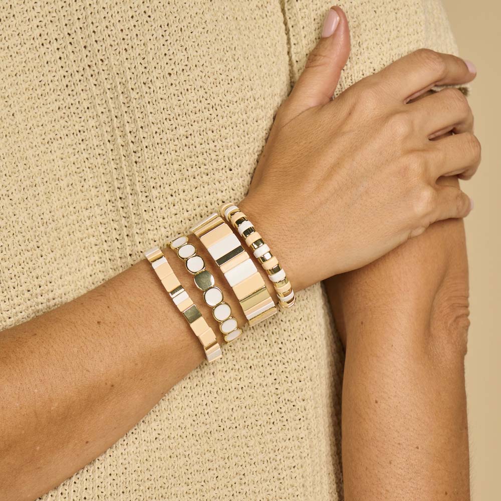 Bracelet - Cab 37 Blanc