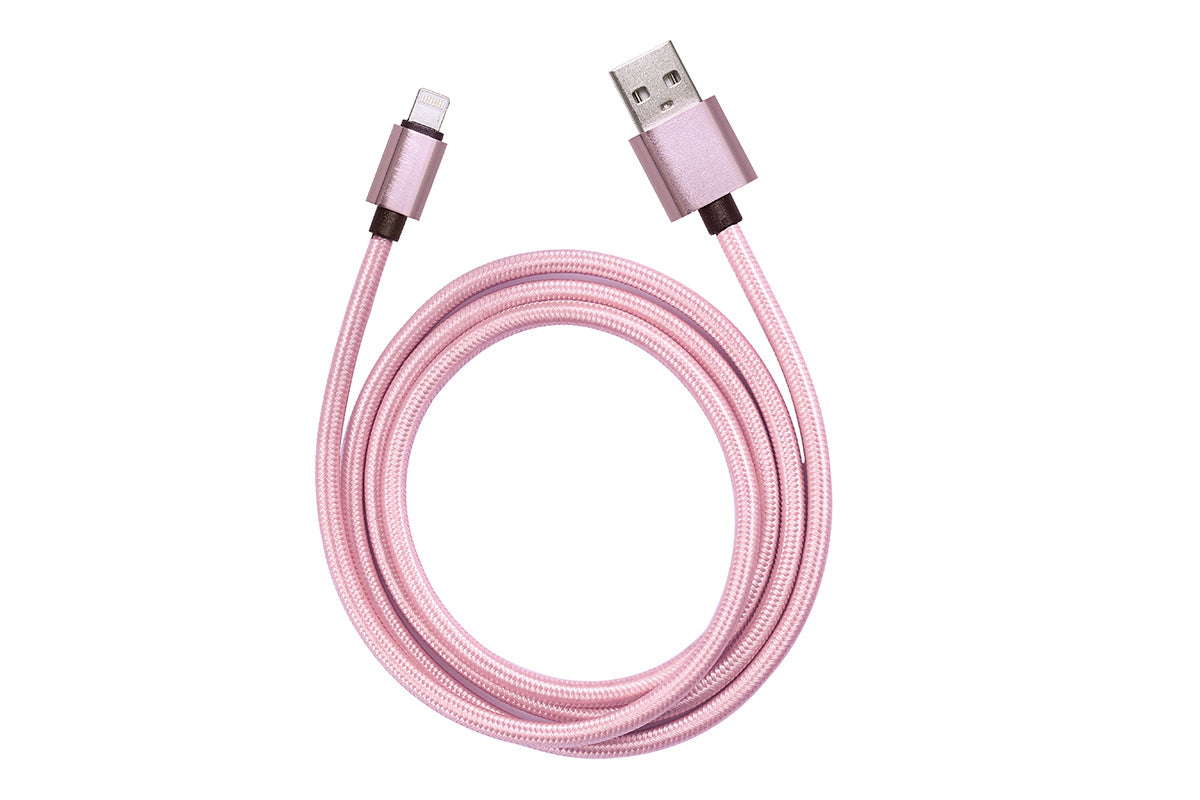 Usb-Kabel Naar Lightning 1 Meter - Roos