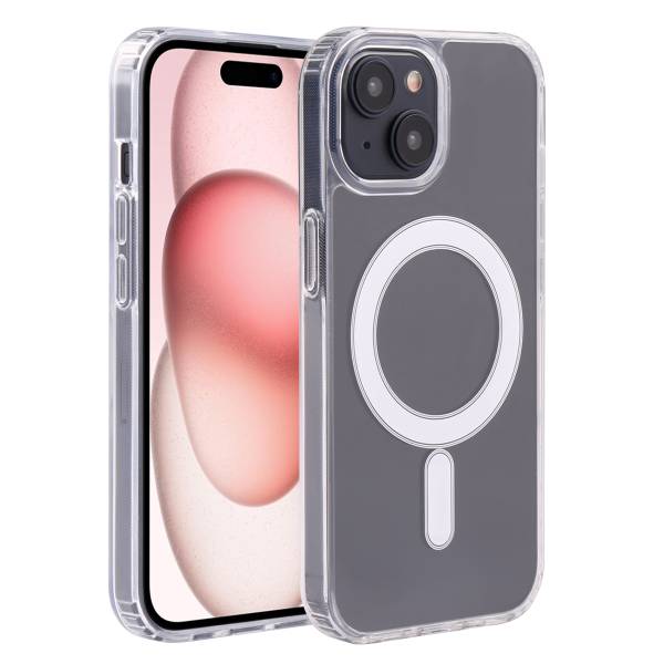 Magsafe Hoesje Iphone 15 - Transparant