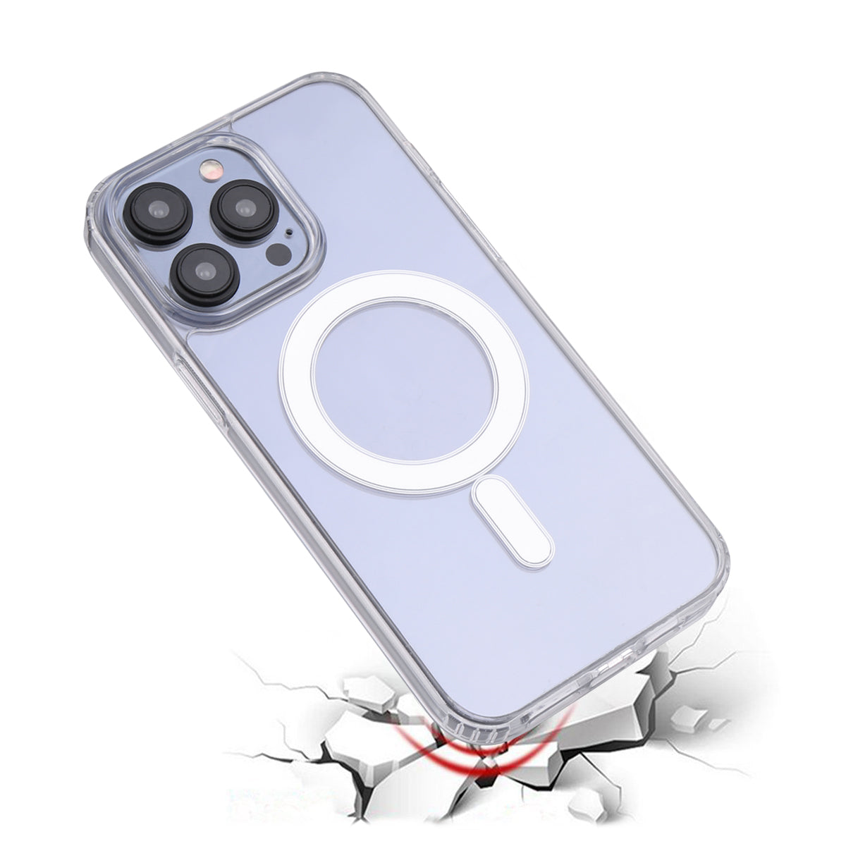 Coque Magsafe Iphone 15 Pro Max - Transparent