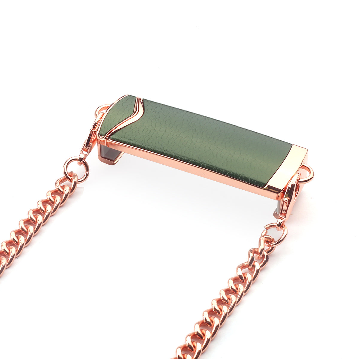 Telefoonketen Ondersteuning - Groen/Goud
