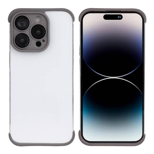 Kleefhoesje Iphone 14 Pro - Donkergrijs