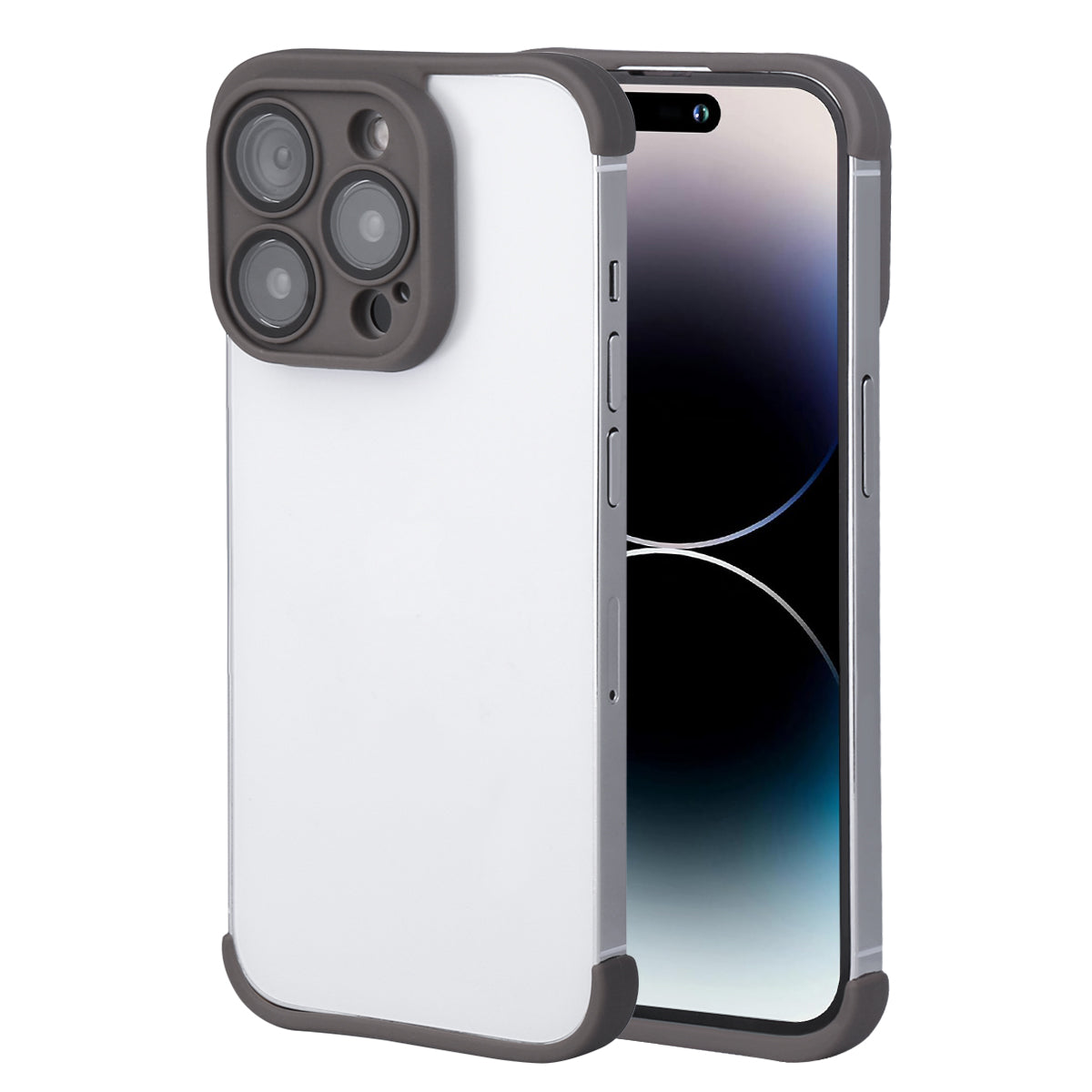 Kleefhoesje Iphone 14 Pro - Donkergrijs