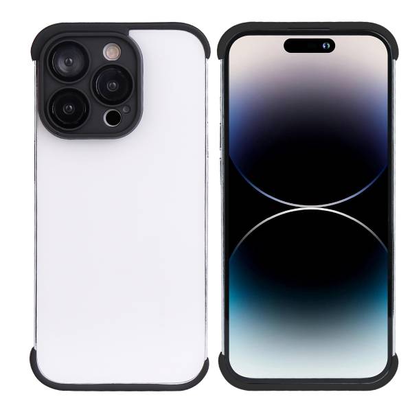 Kleefhoesje Iphone 14 Pro - Zwart