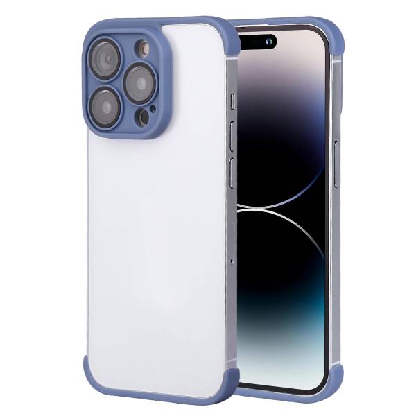 Kleefhoesje Iphone 14 Pro - Blauw