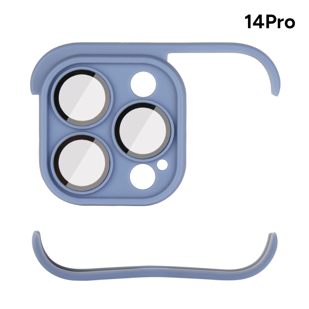 Kleefhoesje Iphone 14 Pro - Blauw