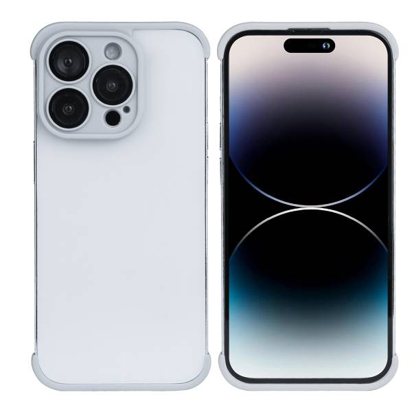 Kleefhoesje Iphone 14 Pro - Beige