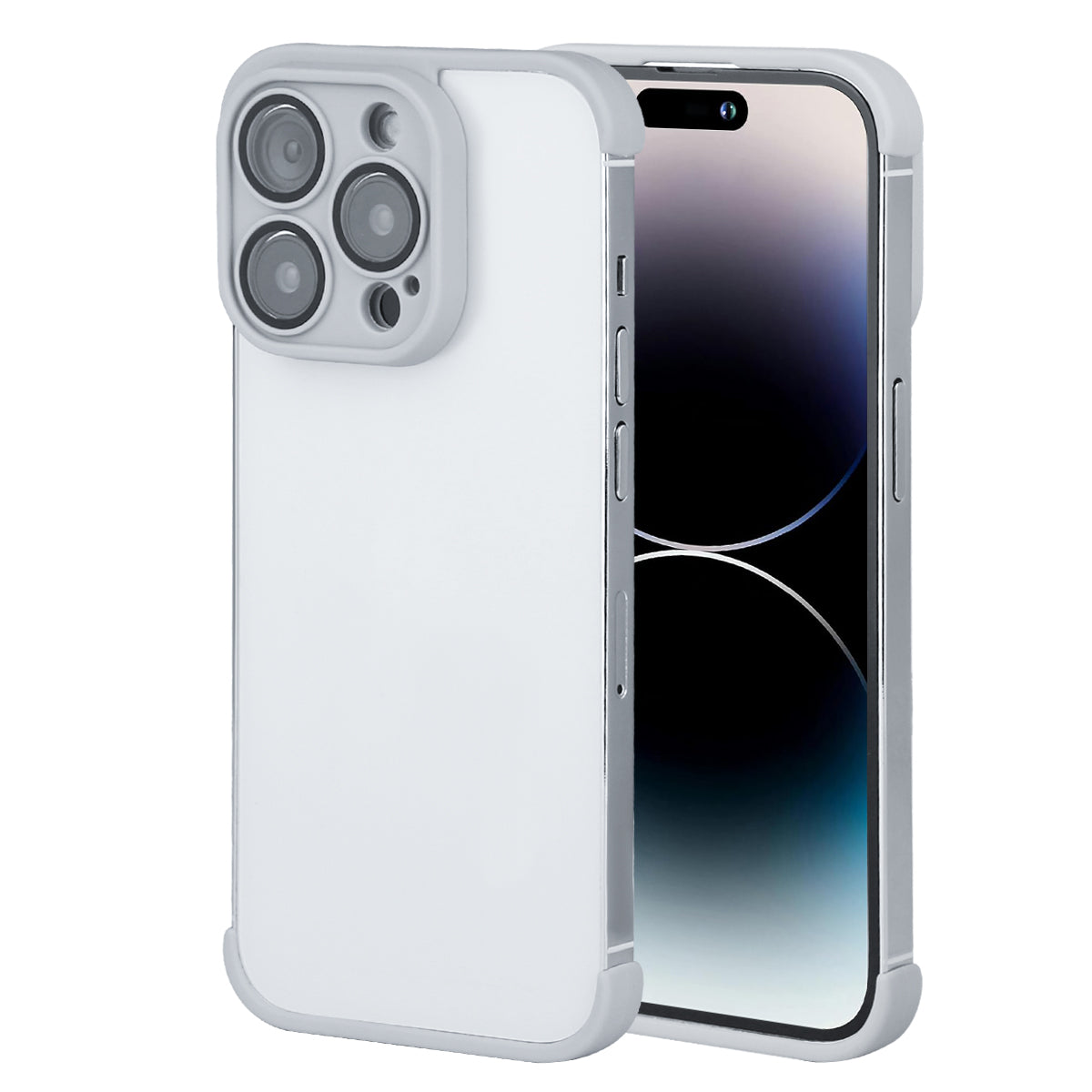 Kleefhoesje Iphone 14 Pro - Beige