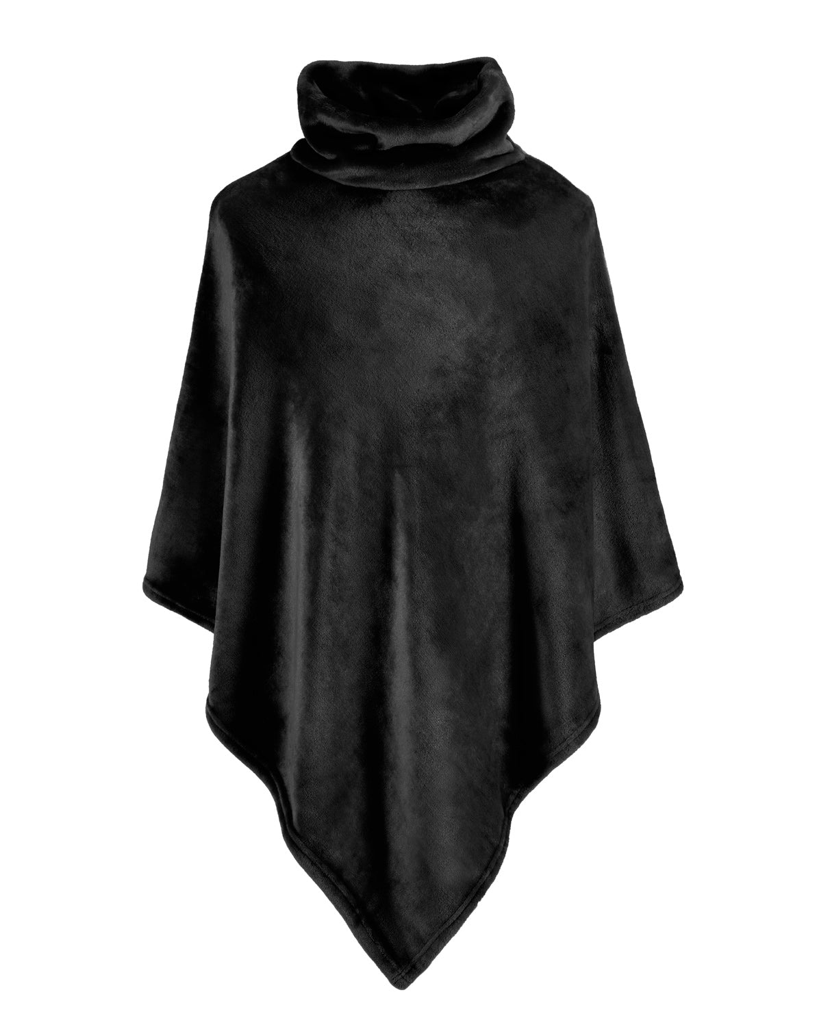 Plaid / Poncho Calido Black