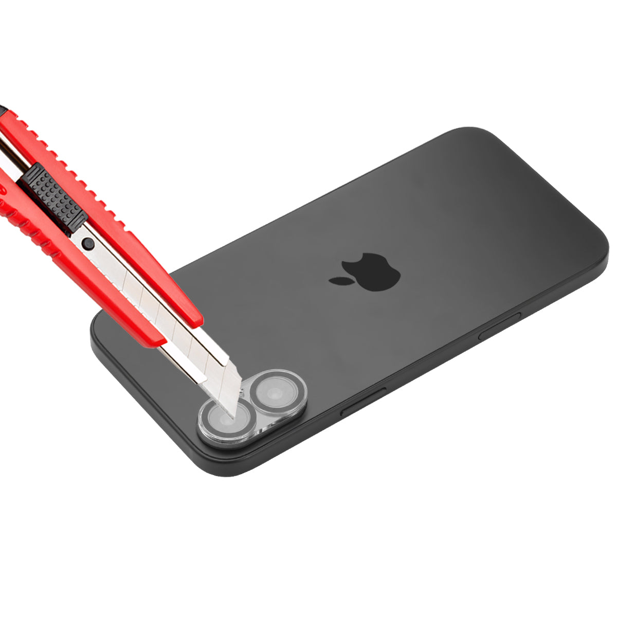 Objectiefbeschermer Voor Iphone 16Plus - Zwart