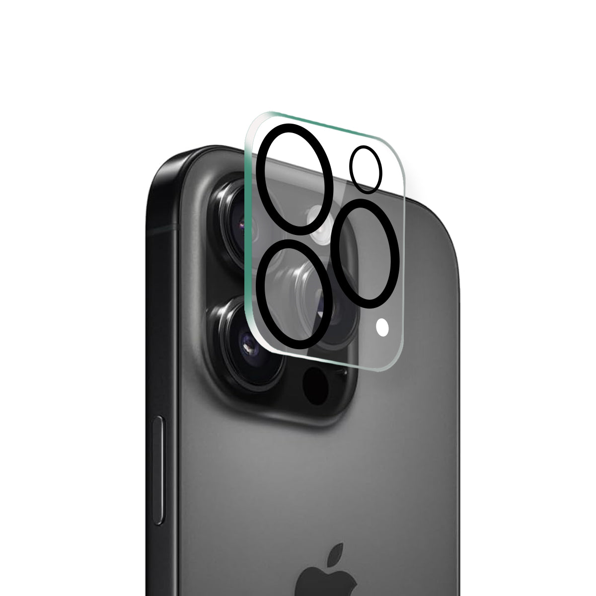 Objectiefbeschermer Voor Iphone 16Pro - Zwart