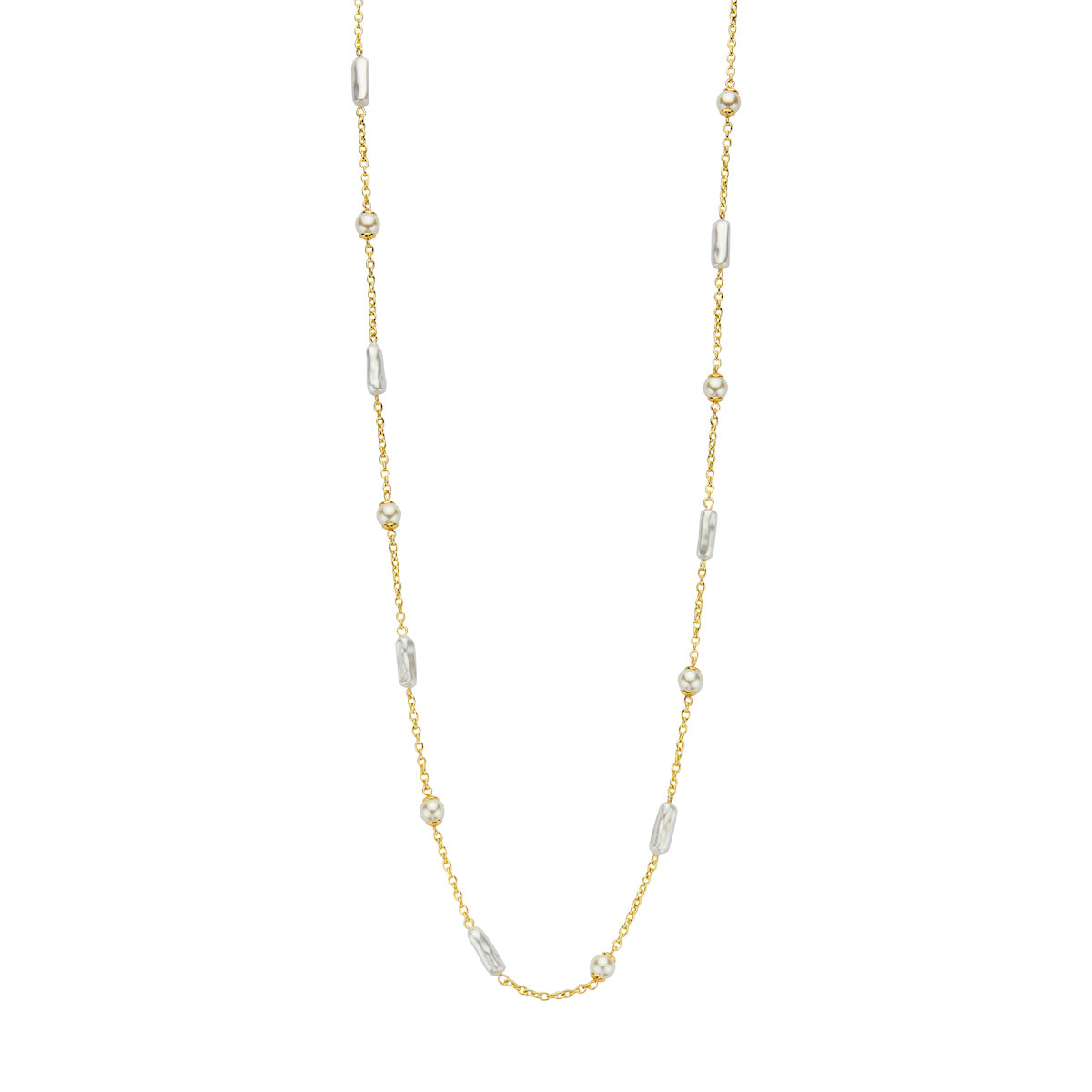 Halsketting - Dafolang Goudkleurig