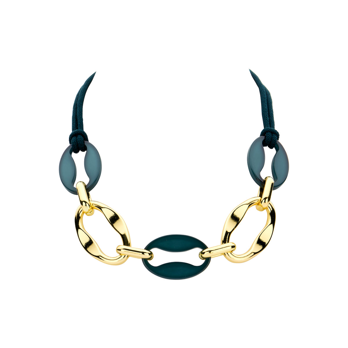 Halsketting - Dalon Petrol