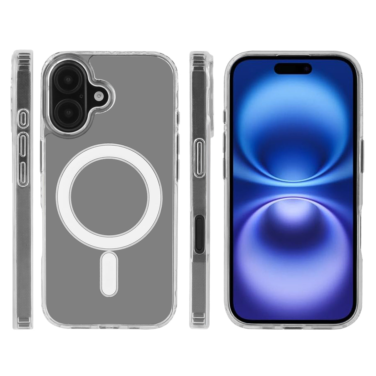 Coque Magsafe Iphone 16 - Transparent