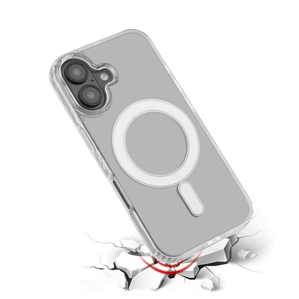 Coque Magsafe Iphone 16 - Transparent